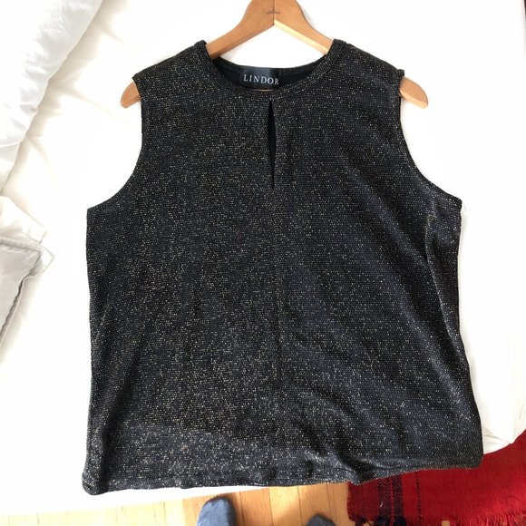 Sparkly sleeveless top - Picture 1 of 3